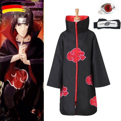 Akatsuki naruto kostüm mantel - akatsuki,