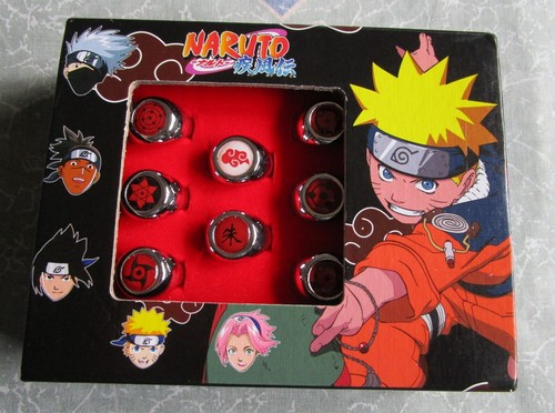 Naruto ring set pcs - ring,